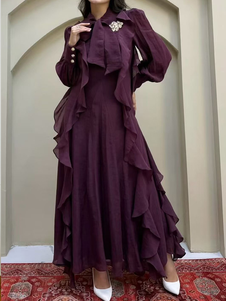 Women'S Fashion Trends Autumn 2025 - Retro effen kleur elegante winddas taille