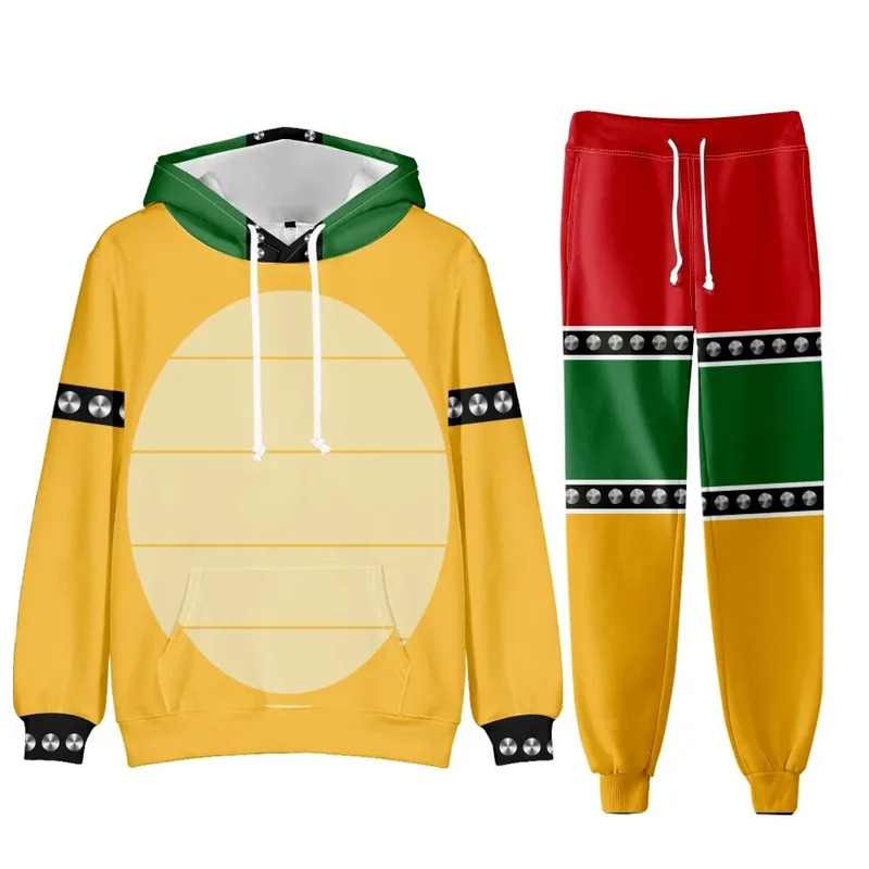 Women'S Fashion Hoodies - L2025l Nieuwe Cosplay Super Brothers Bowser