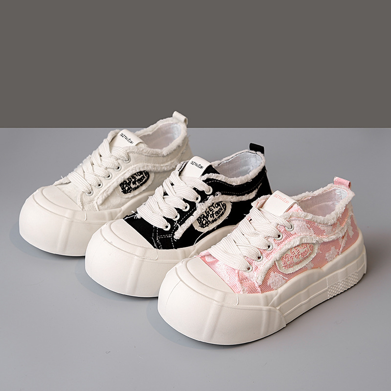 Women'S Fashion Tennis Shoes - Damesplatformsneakers Witte tennisschoenen Dames Casual lage