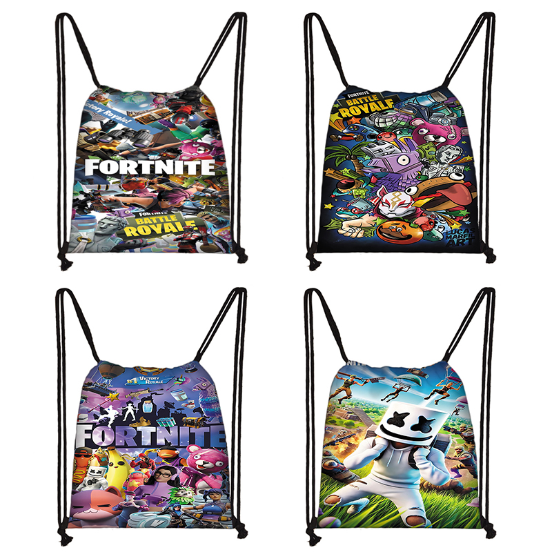 Women'S Fashion Backpack - Kind bedrukte trekkoord voor boodschappentas Heren