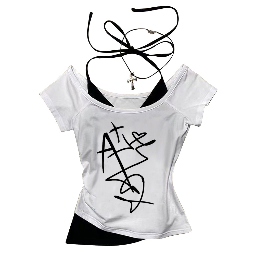 Women'S Fashion From The 80S - Alien Stage shirt tiener Klassiek Pastel