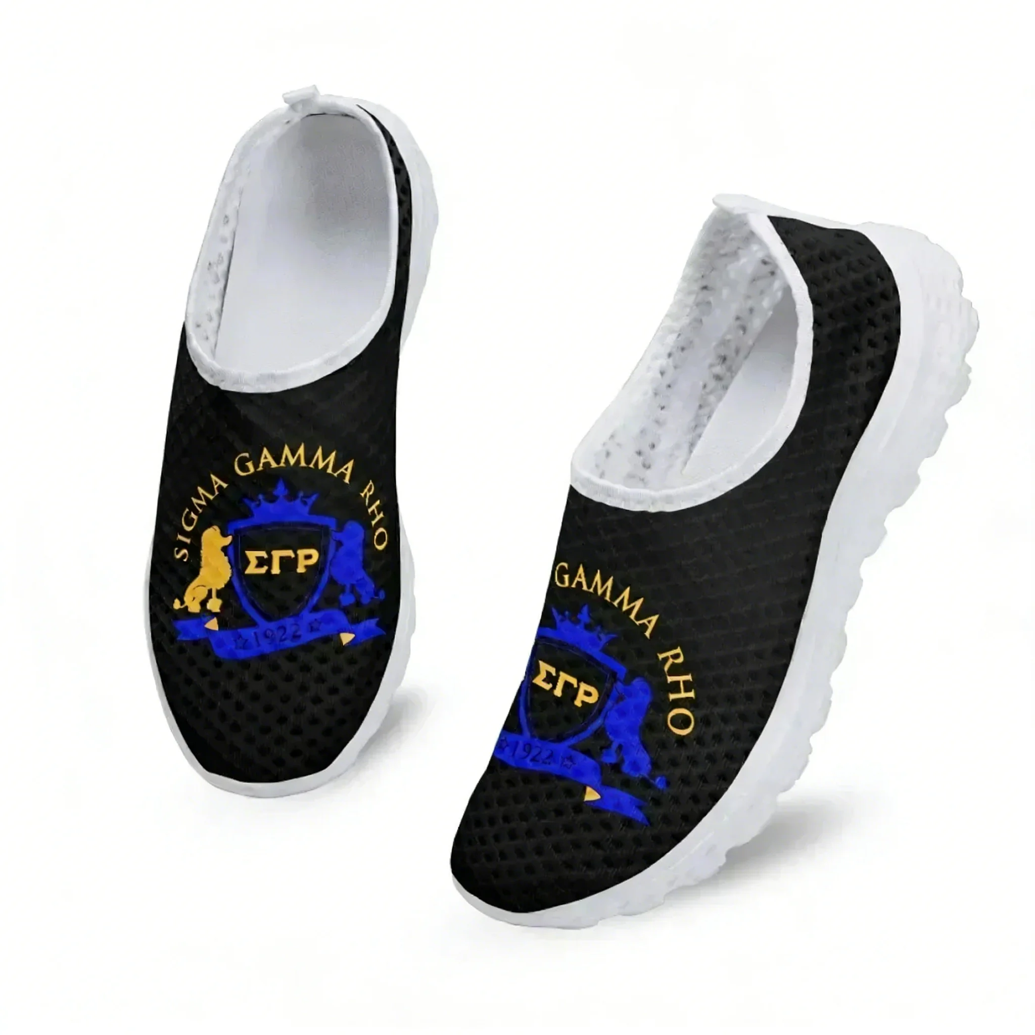 Women'S Fashion Tennis Shoes - Sigma Gamma Rho Poddle Mesh Hoge
