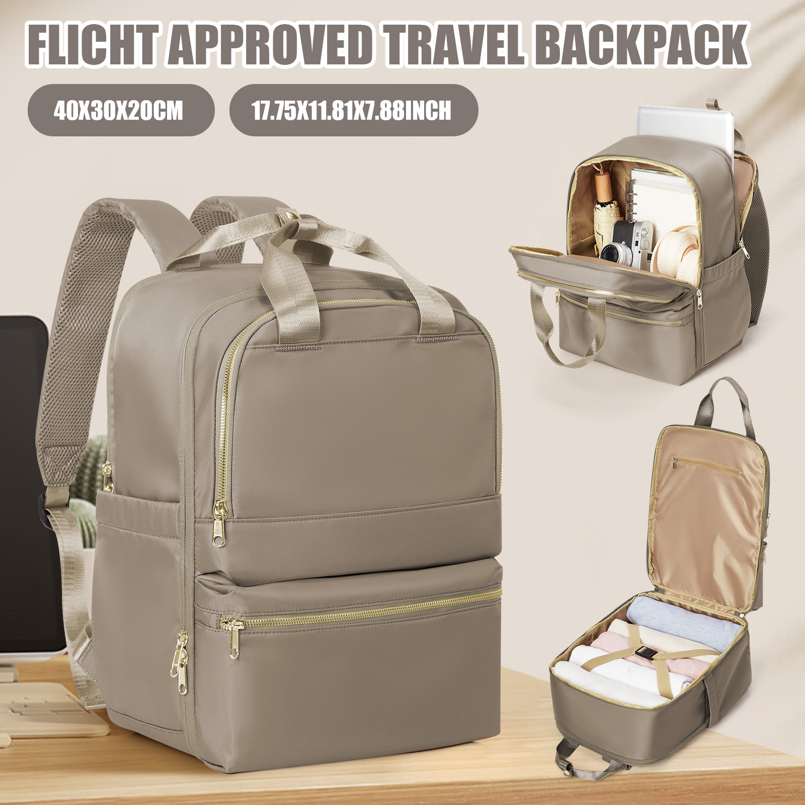 Women'S Fashion Backpack - Ryanair 40x30x20 reisrugzak voor dames, leraar