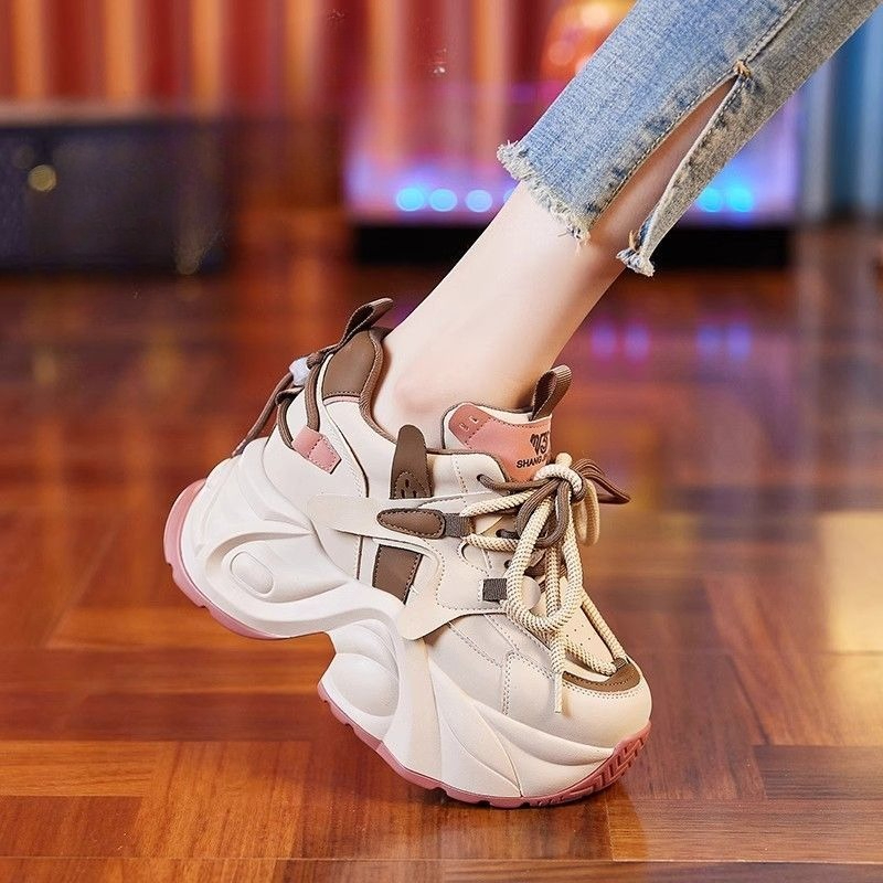 Women'S Fashion Winter 2025 - ​ Thermische harige papa-sneakers voor dames
