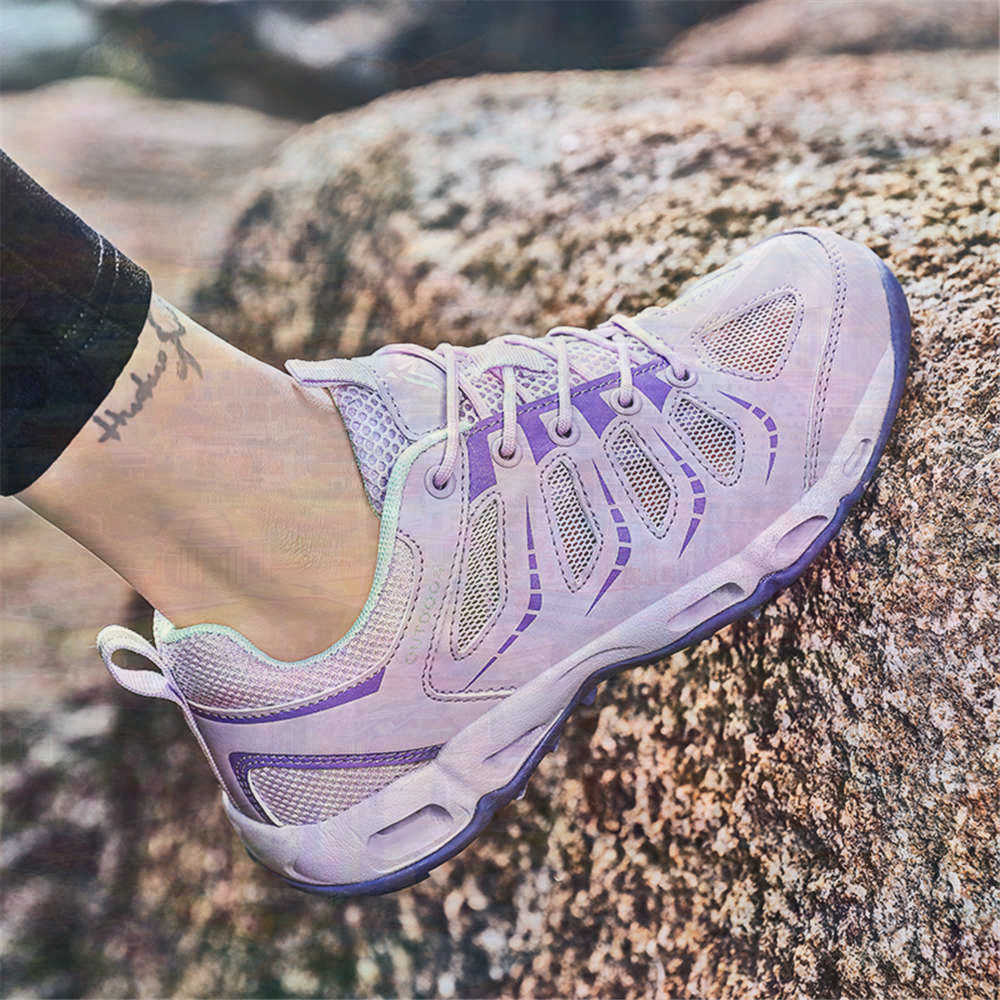 Women Fashion Uk - Sumer Ronde Tip Zilveren Sneakers Tennisschoenen
