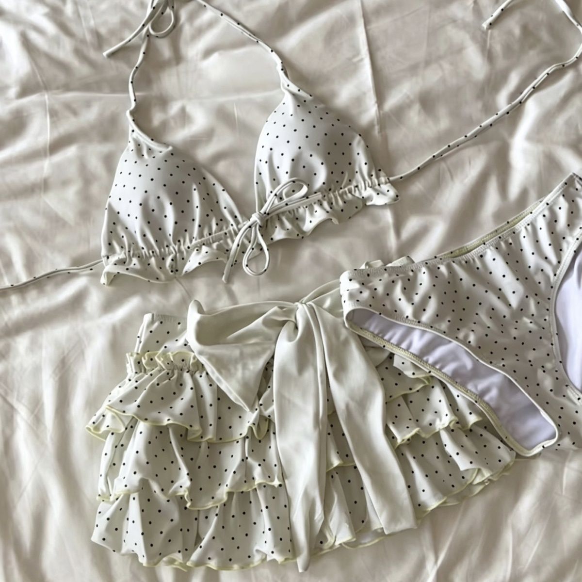 Women'S Fashion In The 90S - Zomer Vrouwen Badpak Bikini 3 Delige