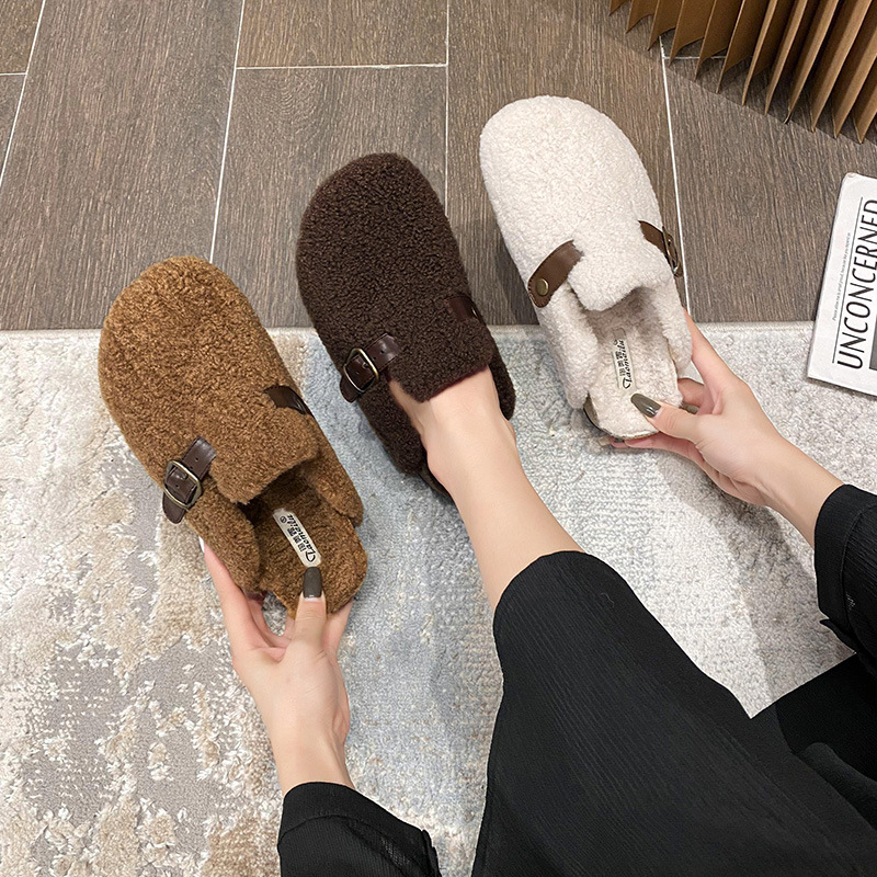 Women'S Fashion Winter 2025 - 2025 Mode Bont Klompen Slippers voor