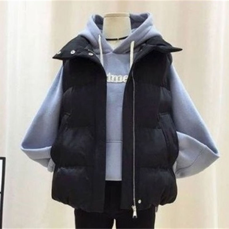Puffer Vest Fashion Women - 2025 Dames Korte Puffer Vest Jas