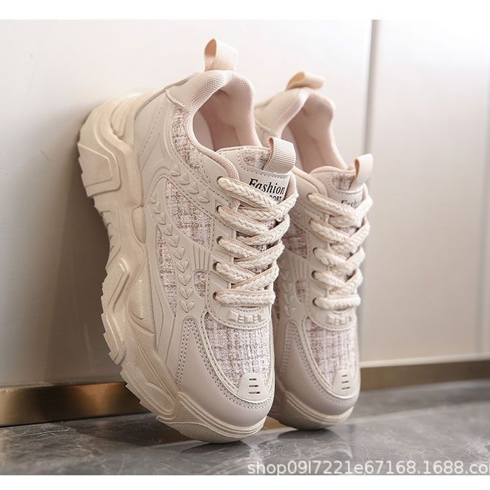 Women'S Fashion Tennis Shoes - Dames Sneakers 20245Nieuwe Mode Dikke Sneakers