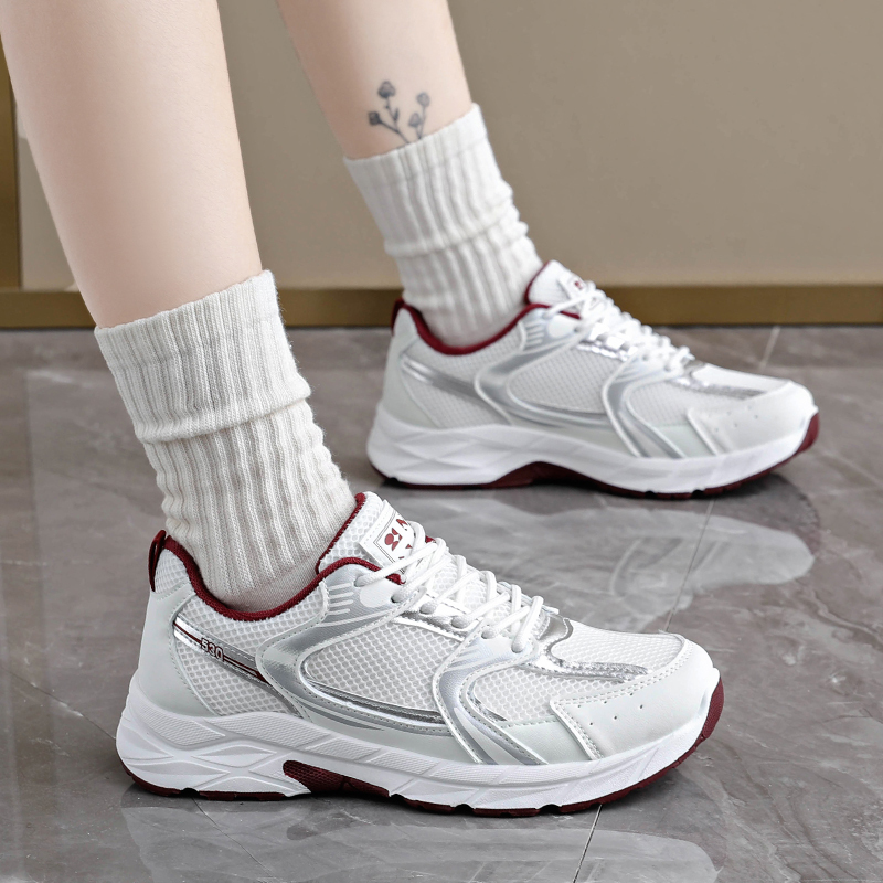 Women'S Fashion Tennis Shoes - Modeontwerper Platform Sneakers Dames Ademend Mesh