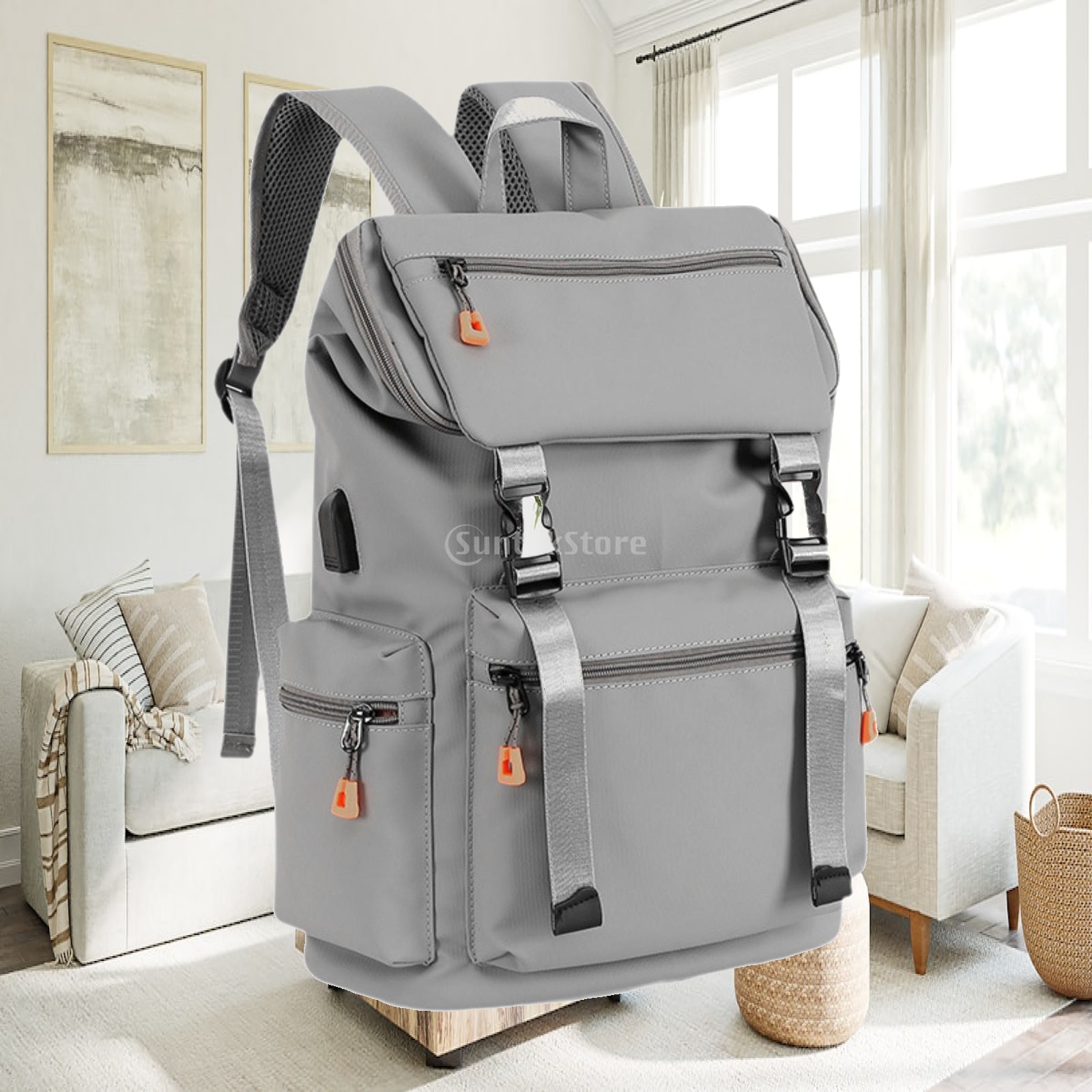 Women'S Fashion Backpack - Casual rugzakorganizer Draagtas Zakken Modieuze verstelbare