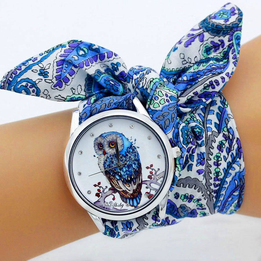Women'S Fashion From The 60S - Shsby Nieuwe Dames Doek Horloge Mode