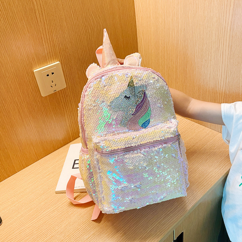 Sequin Unicorn Rugzak Roze Gla - Women'S Fashion Backpack recensie en prijs