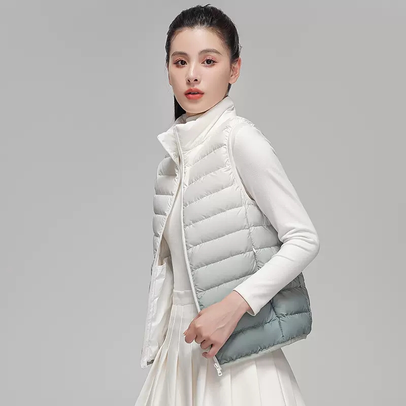Vrouwen Mode Gradiënt Ultra Li - Puffer Vest Fashion Women recensie en prijs