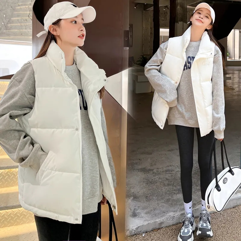 Herfst Winter Warm Cropped Ves - Puffer Vest Fashion Women recensie en prijs
