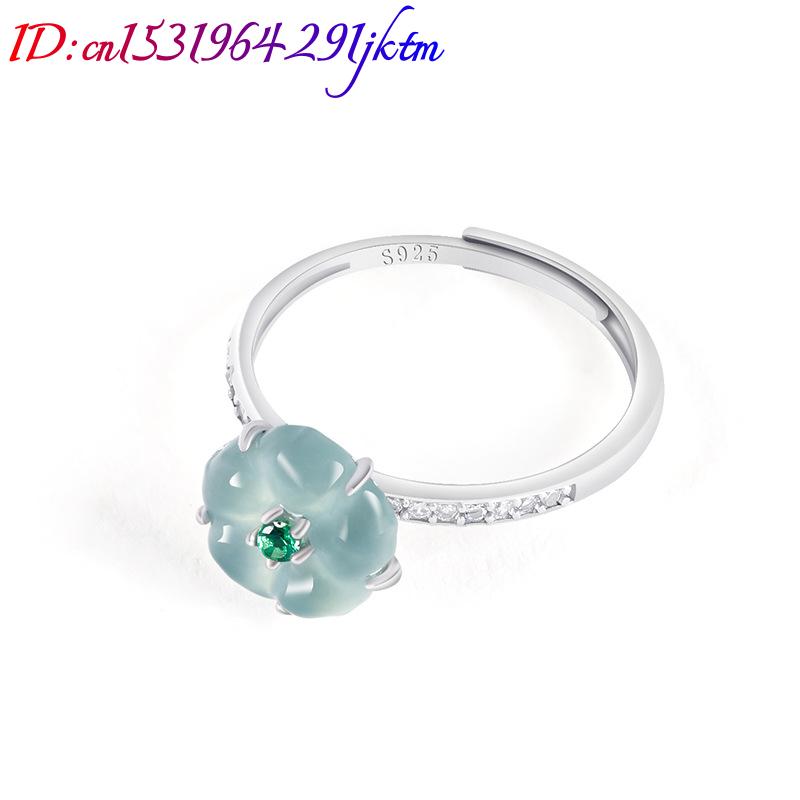 Blauwe Birmese Jadeiet Bloemen - Women'S Fashion Gifts recensie en prijs