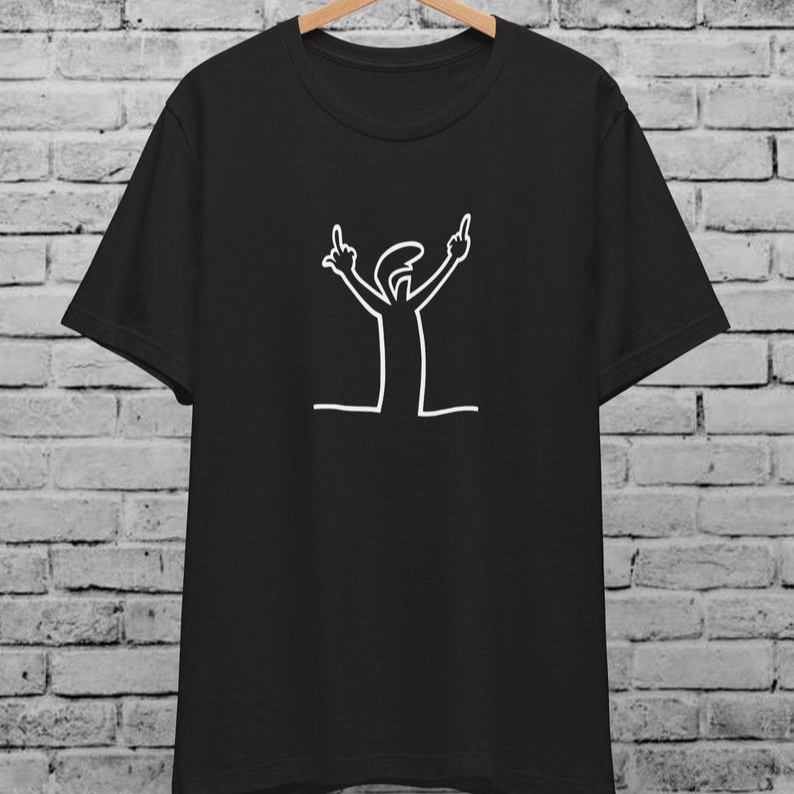 Angry La Linea Unisex T-shirt  - Women'S Fashion From The 80S recensie en prijs