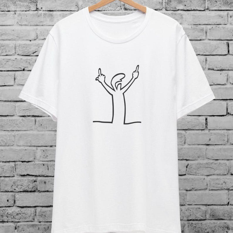 Angry La Linea Unisex T-shirt  - Women'S Fashion From The 80S recensie en prijs