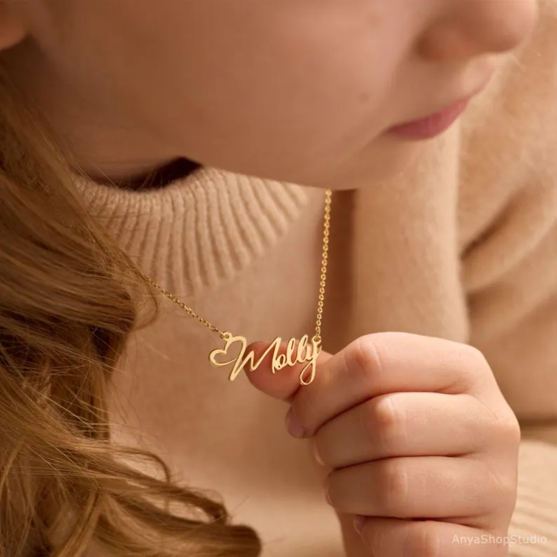 Aangepaste naam hart ketting v - Xl Women'S Fashion recensie en prijs