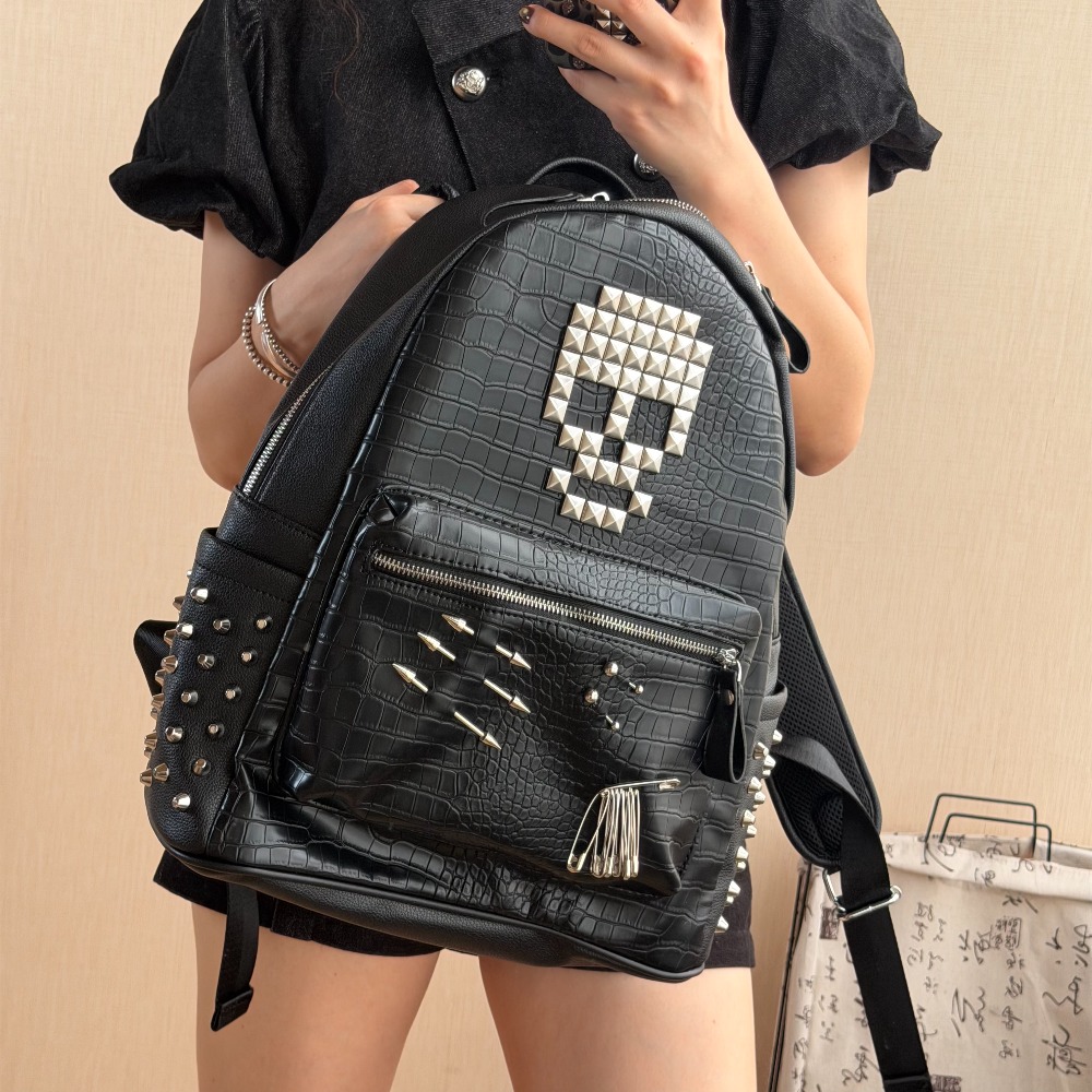 Originele zwarte krokodillenpa - Women'S Fashion Backpack recensie en prijs