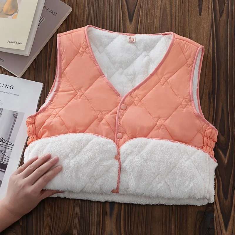 Vintage Dames Veters V-Hals Mo - Puffer Vest Fashion Women recensie en prijs