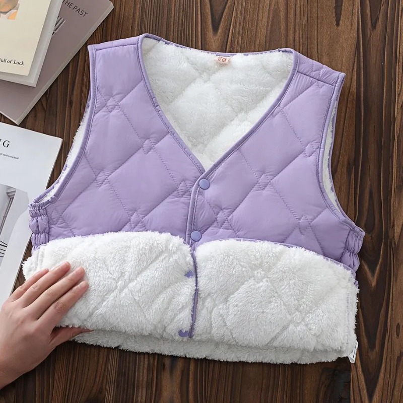 Vintage Dames Veters V-Hals Mo - Puffer Vest Fashion Women recensie en prijs