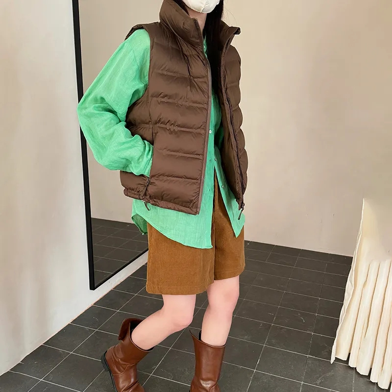 2025 Nieuwe Bladerdeeg Vest Vr - Puffer Vest Fashion Women recensie en prijs