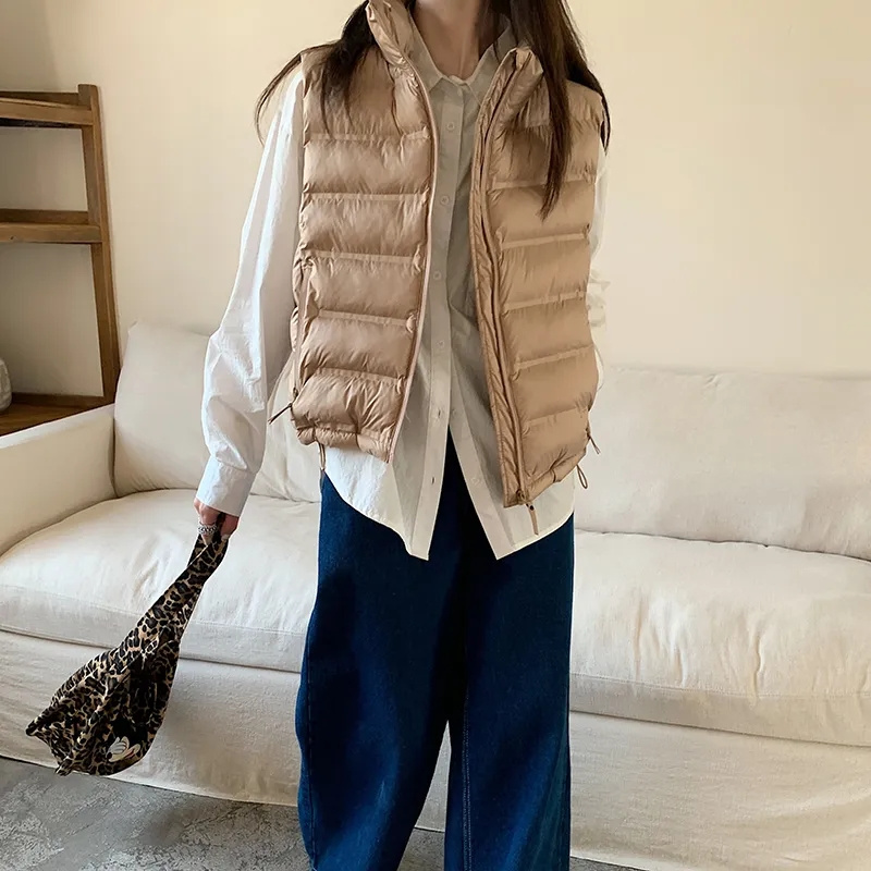 2025 Nieuwe Bladerdeeg Vest Vr - Puffer Vest Fashion Women recensie en prijs