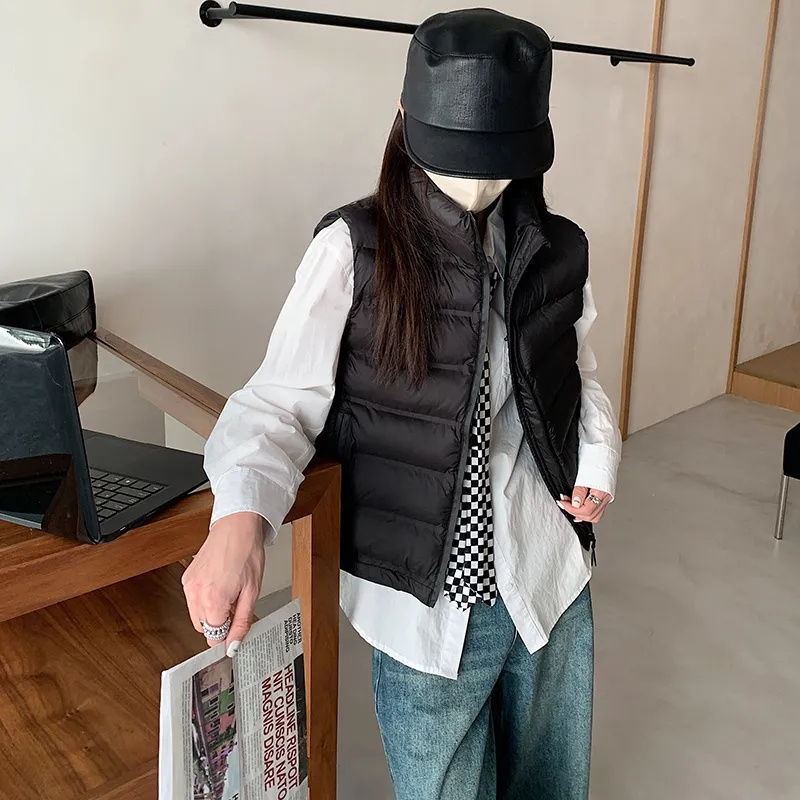 2025 Nieuwe Bladerdeeg Vest Vr - Puffer Vest Fashion Women recensie en prijs