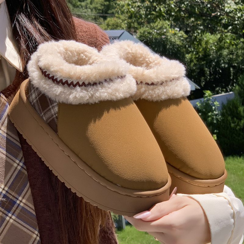 2026 Platform Pluizige Slipper - Women'S Fashion Winter 2026 recensie en prijs