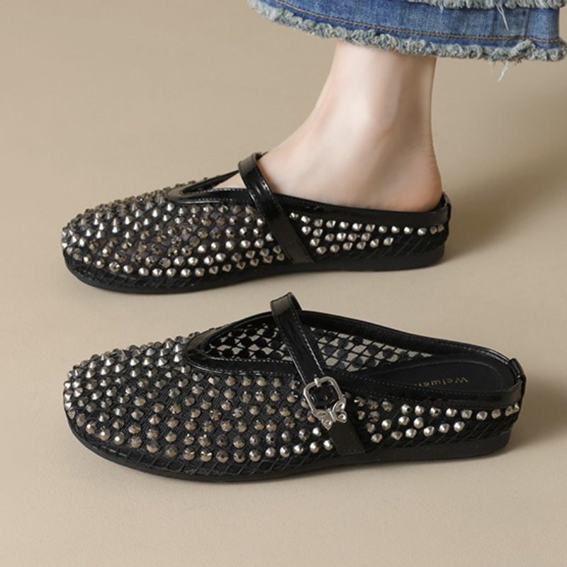 Mesh Strass Merk Slippers Vrou - Women'S Fashion Sandals recensie en prijs