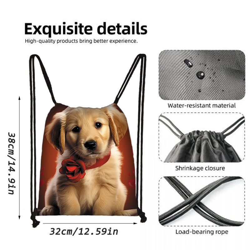 Kind bedrukte trekkoord voor b - Women'S Fashion Backpack recensie en prijs