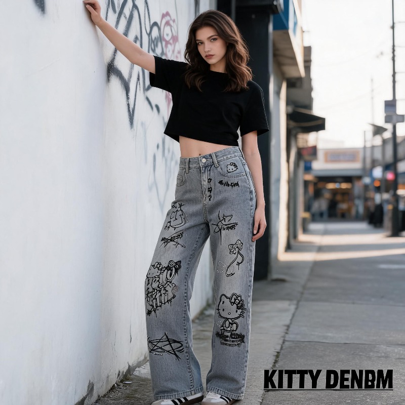 Leuke Keiokitty Strass Graffit - Xl Women'S Fashion recensie en prijs