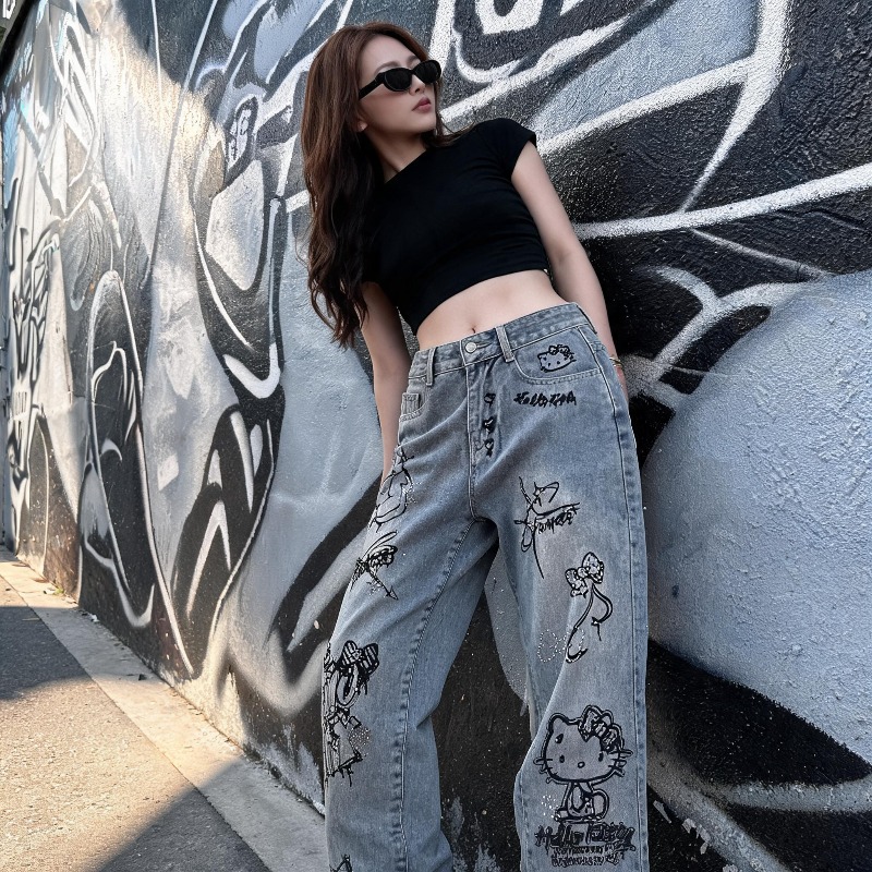Leuke Keiokitty Strass Graffit - Xl Women'S Fashion recensie en prijs