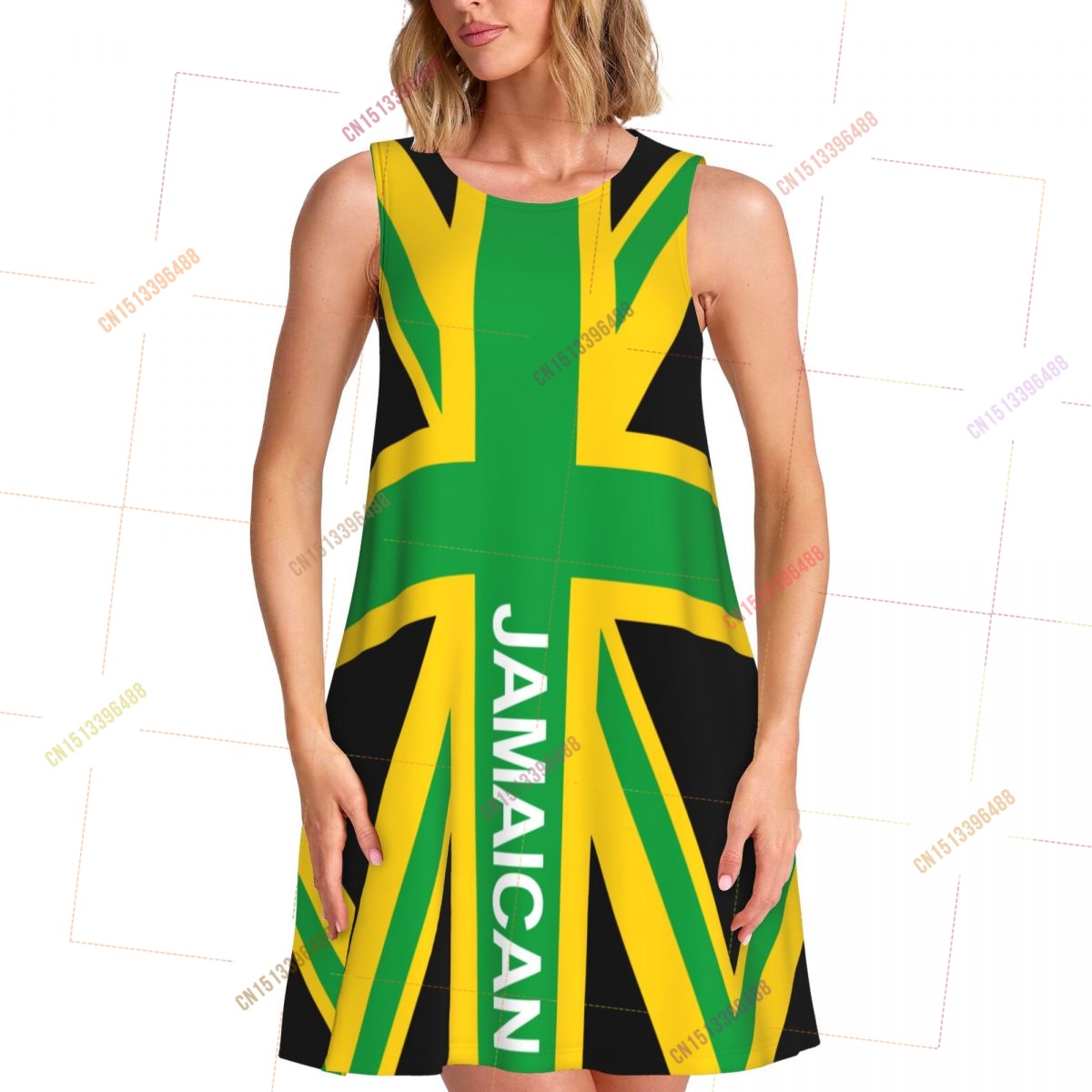 2026 Jamaica UK Flag Damesjurk - Women Fashion Uk recensie en prijs
