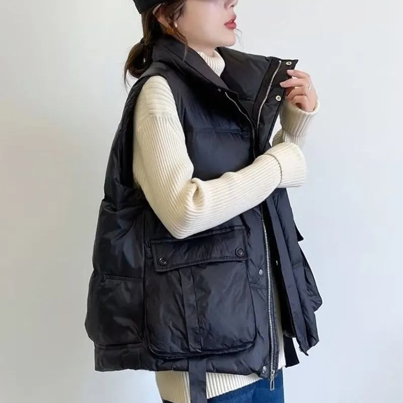 Herfst Winter Dame Mode Puffer - Puffer Vest Fashion Women recensie en prijs
