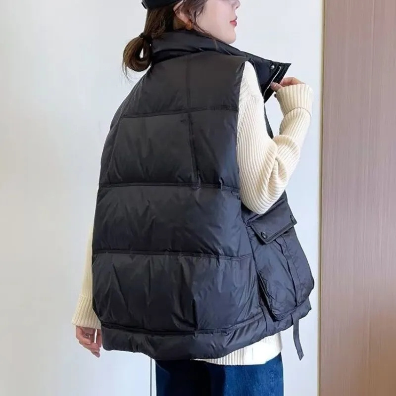 Herfst Winter Dame Mode Puffer - Puffer Vest Fashion Women recensie en prijs
