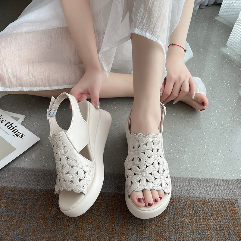 2026 Modieuze plateau wedges v - Women Fashion Korean recensie en prijs