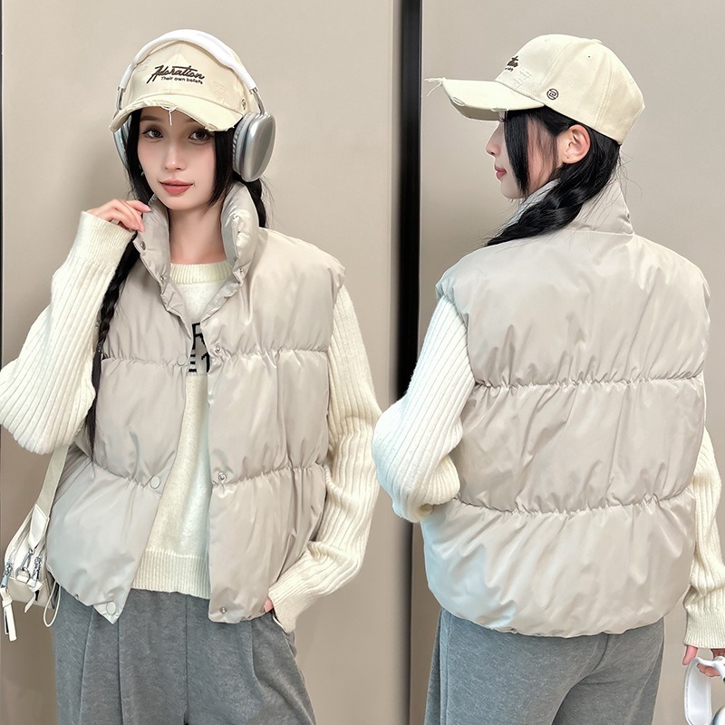 Winter mouwloze tanktop dames  - Puffer Vest Fashion Women recensie en prijs
