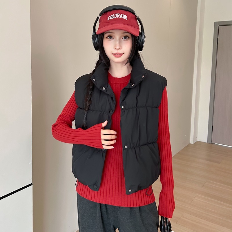 Winter mouwloze tanktop dames  - Puffer Vest Fashion Women recensie en prijs
