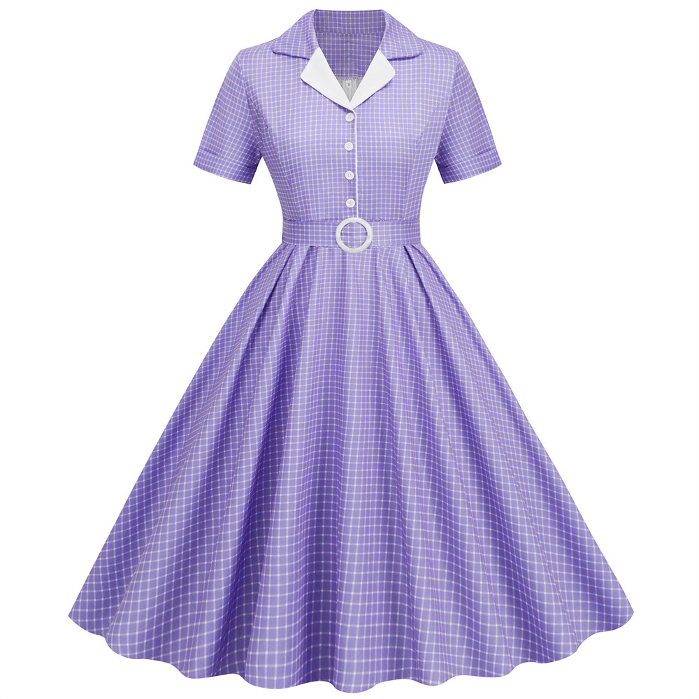 Geruite vintage zomerjurken vo - Women'S Fashion From The 60S recensie en prijs