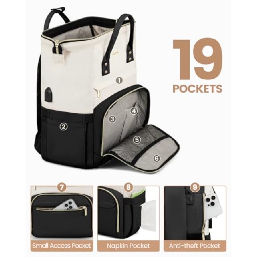 Laptoprugzak voor dames, modie - Women'S Fashion Backpack recensie en prijs