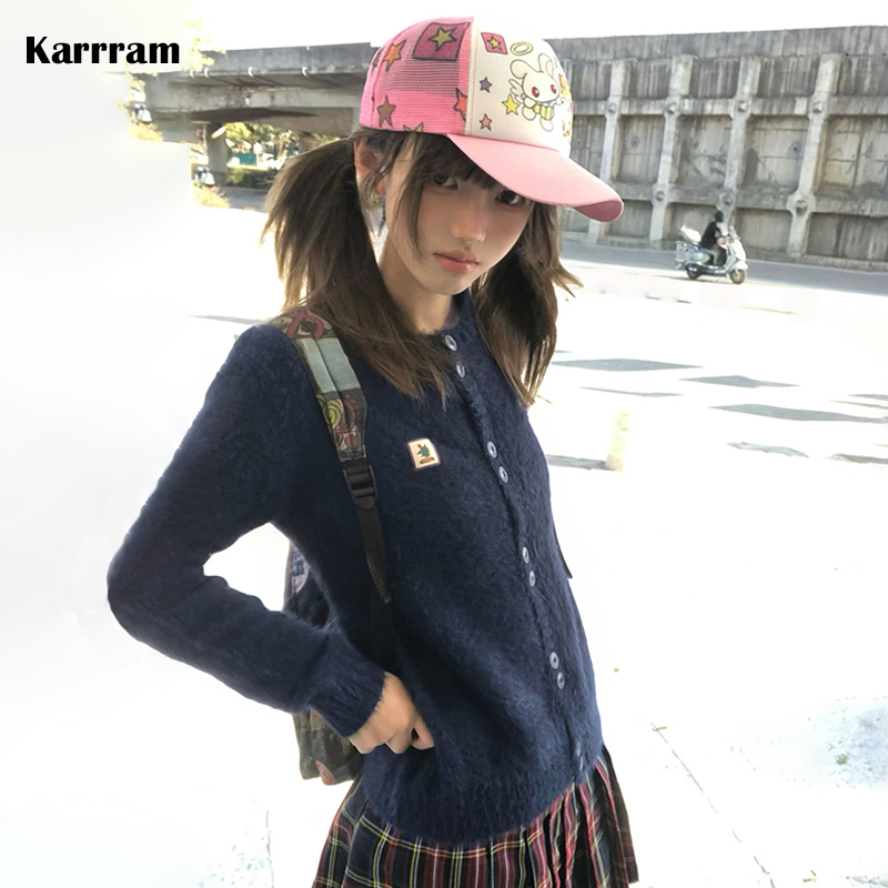 Karrram Japanse Y2k harig vest - Women'S Fashion In The 90S recensie en prijs