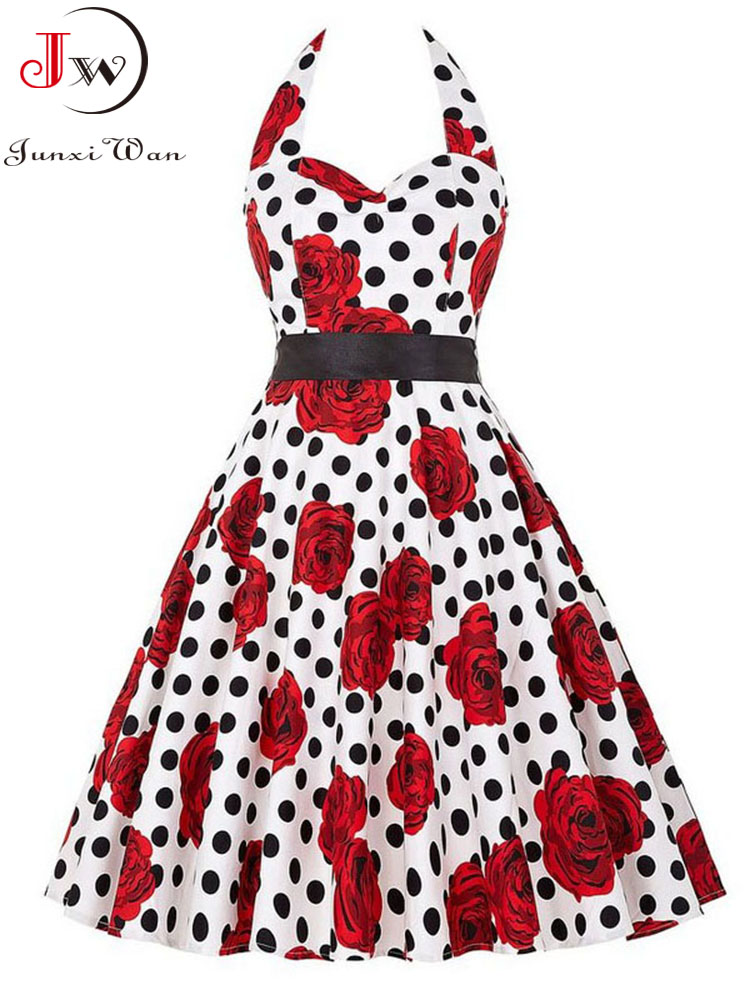 Vrouwen Zomer Polka Dot Vintag - Women'S Fashion From The 60S recensie en prijs