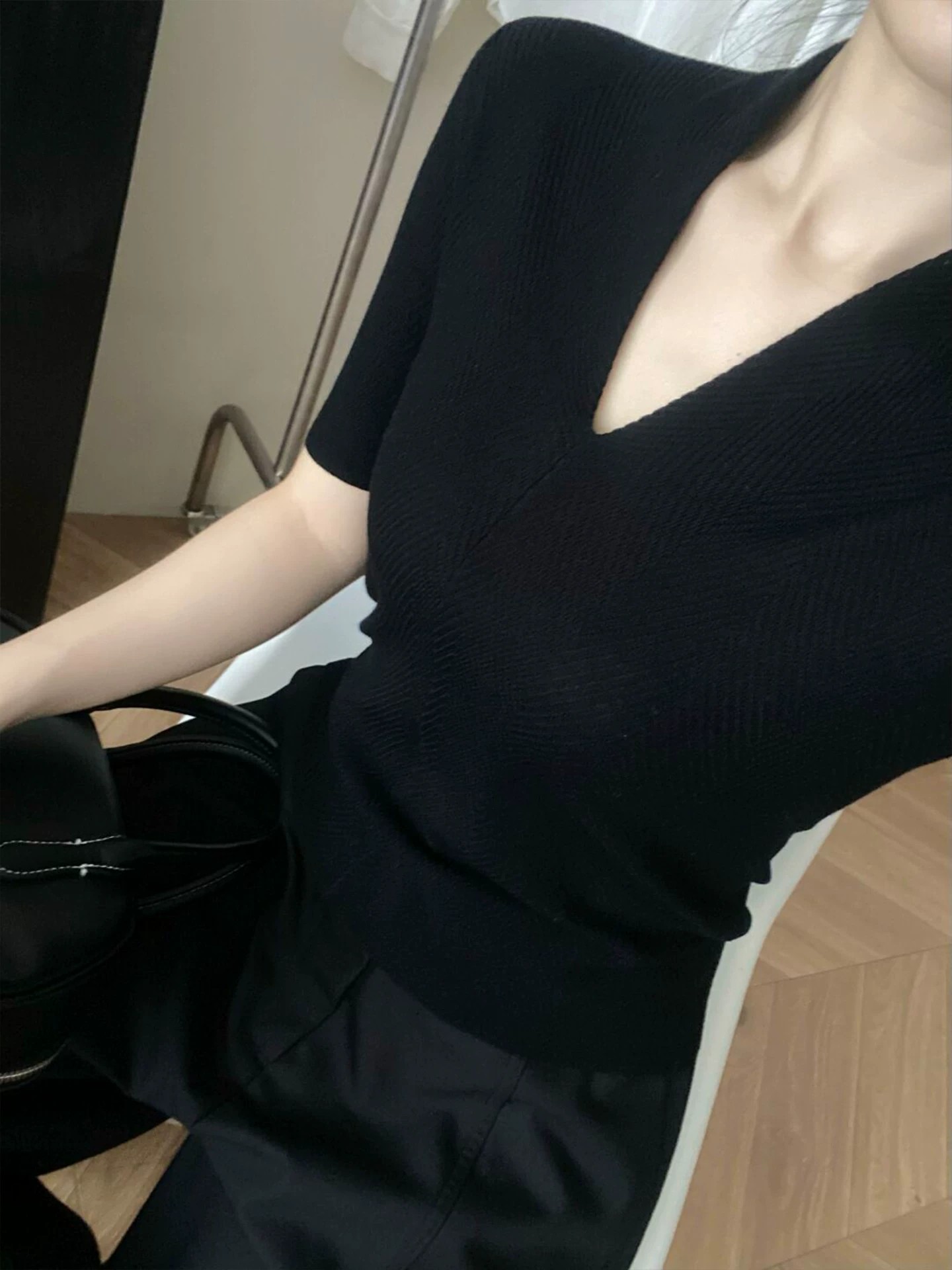 Licht luxe, hoogwaardig wit V- - Women'S Fashion For Summer 2026 recensie en prijs