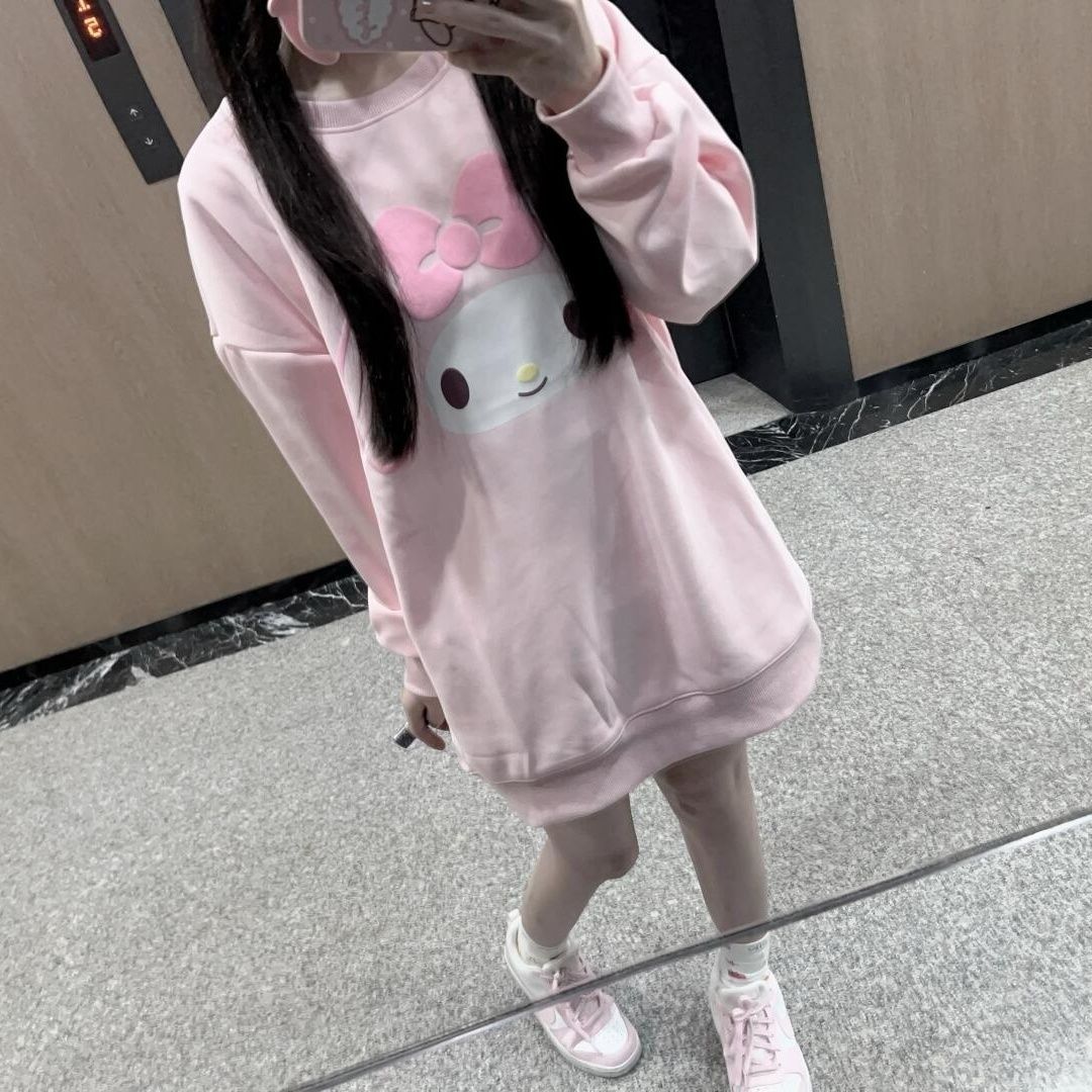 Sanrio Hello Kitty bedrukte ov - Women'S Fashion Hoodies recensie en prijs