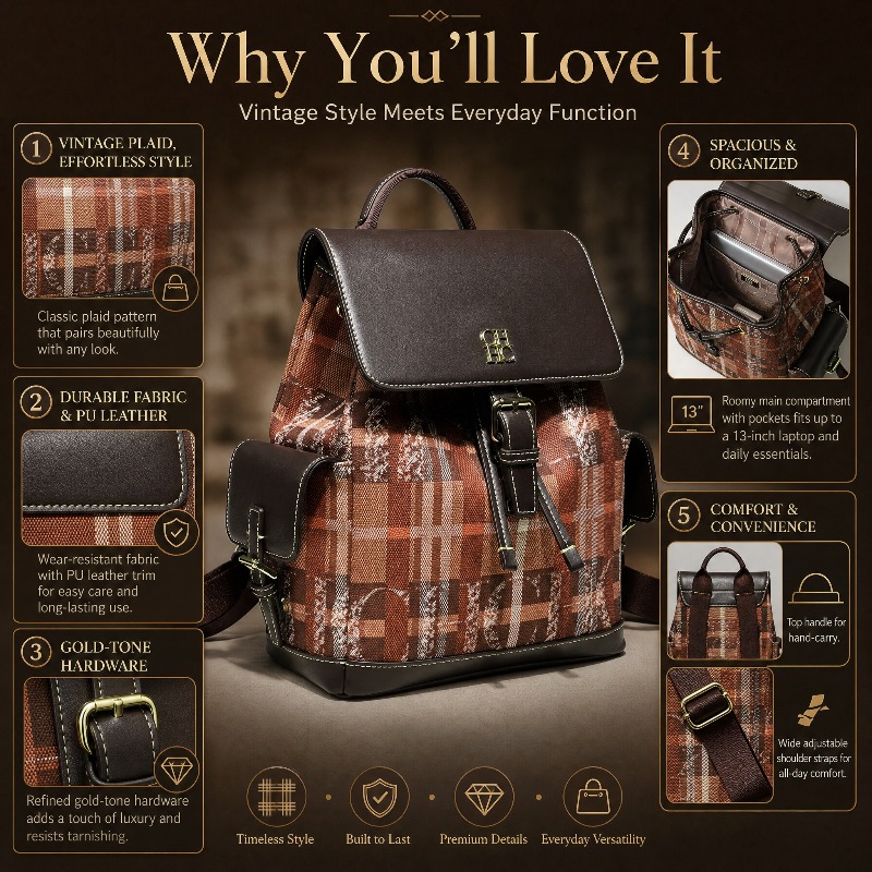 CHHC Mode Kleurblok Rugzak Dat - Women'S Fashion Backpack recensie en prijs