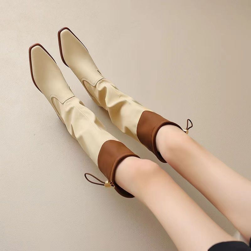Abrikoos vierkante neus dames  - Women'S Fashion Boots 2025 recensie en prijs