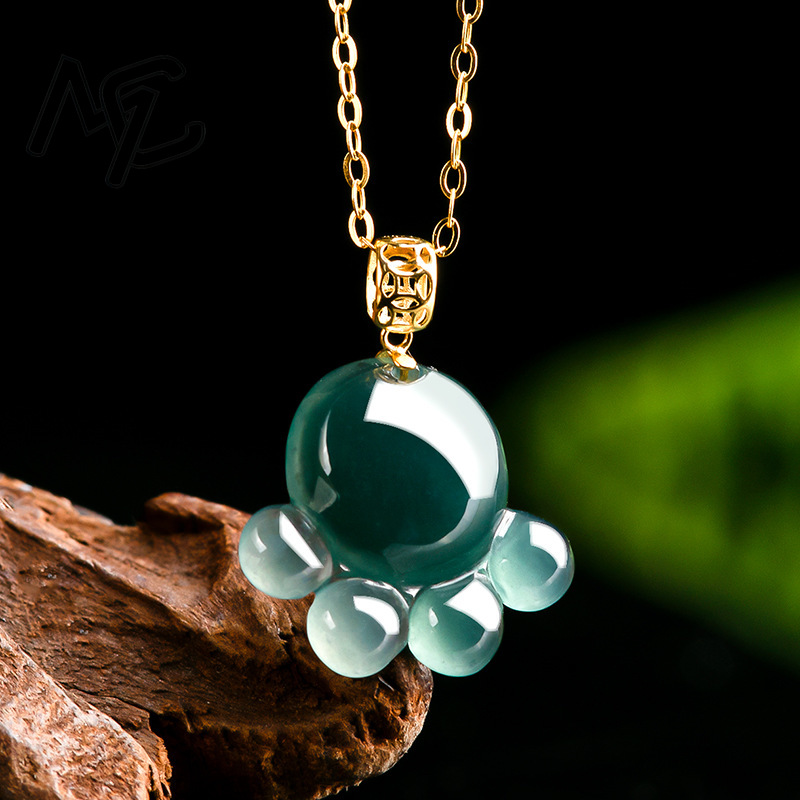 Natuurlijke echte smaragd blau - Women'S Fashion Gifts recensie en prijs