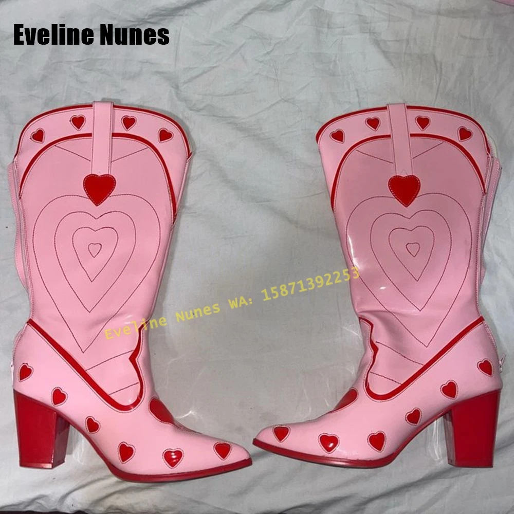 Roze Hart Ruimte Cowgirl Laarz - Women'S Fashion Boots 2025 recensie en prijs